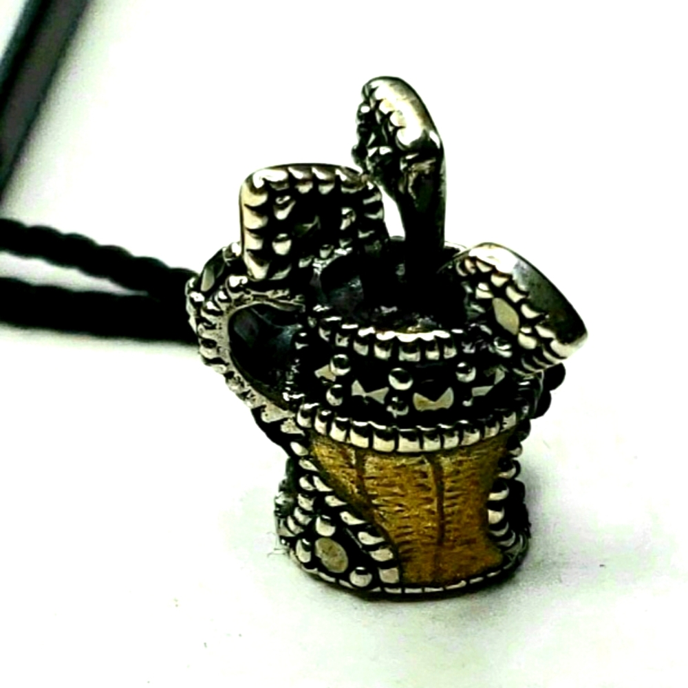Marcasite and Cz charm